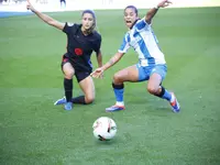 Partido de la Liga F disputado entre el Deportivo Abanca y el FC Barcelona.