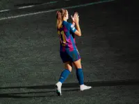 Alexia Putellas durante la final de la UEFA Women's Champions League.