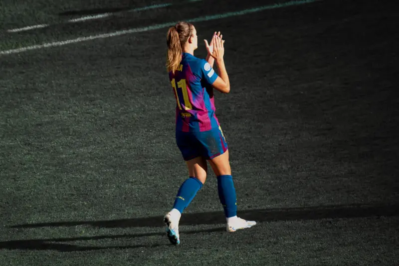 Alexia Putellas durante la final de la UEFA Women's Champions League.