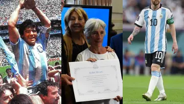 Argentina también juega: antes de Maradona y Messi, Elba Selva le hizo cuatro goles a Inglaterra