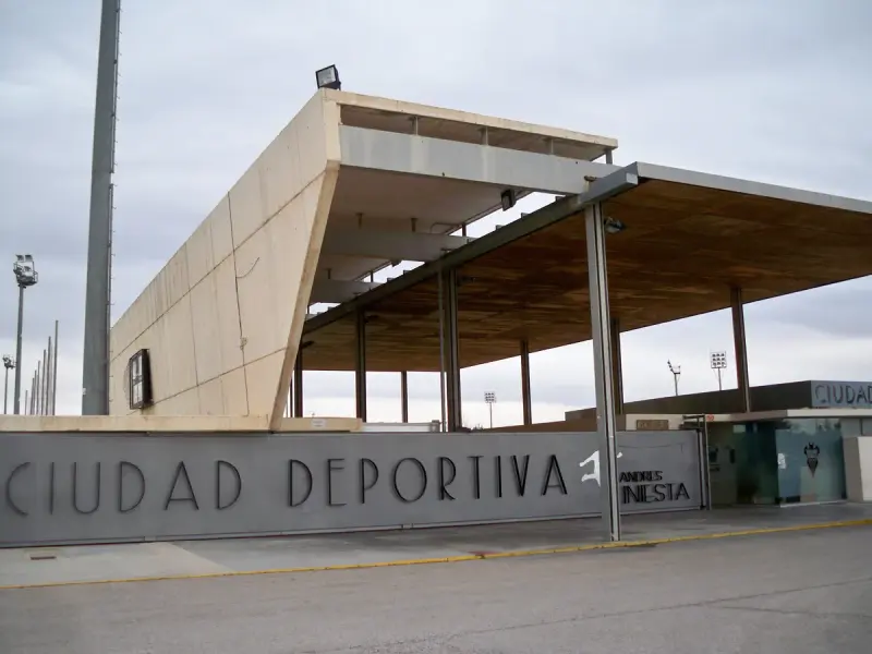 La Ciudad Deportiva Andrés Iniesta, sede del fútbol albaceteño.