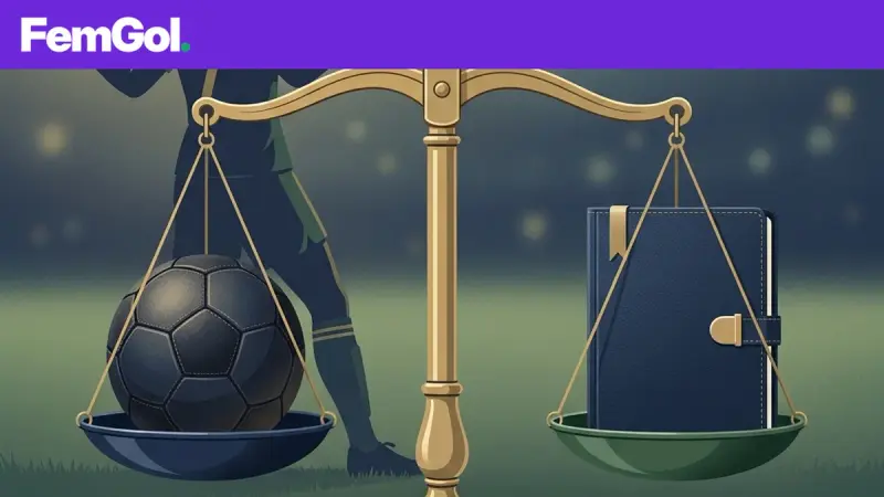 La balanza de la negociación colectiva en el fútbol femenino español.