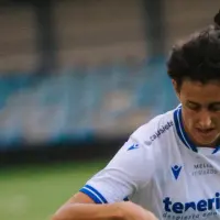 Elba Vergés, en el amistoso de pretemporada ante el Deportivo Alavés.