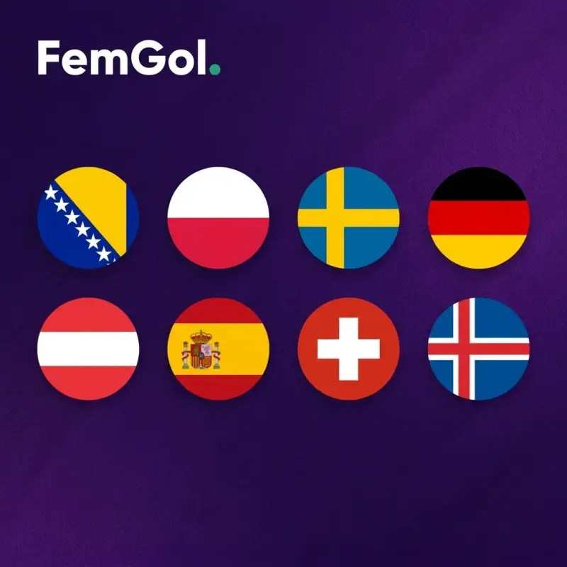 Las ocho selecciones clasificadas para disputar la fase final del Europeo sub-19 en Bosnia y Herzegovina.