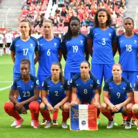 Alineación titular de la selección de Francia en la Eurocopa Femenina 2017.