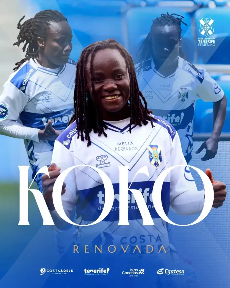 Koko Ange renueva con el Costa Adeje Tenerife Egatesa una temporada más.