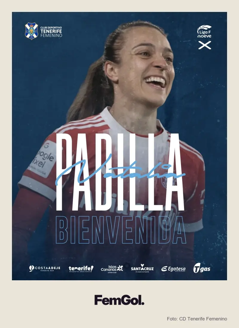 Natalia Padilla, otro argumento para que el Tenerife deje de ser sorpresa