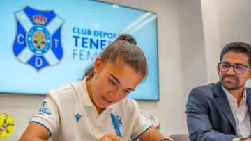 Noelia Salazar se gana el regreso a Liga F desde el filial del Tenerife