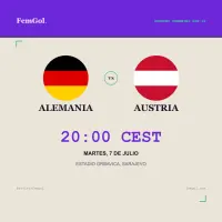 Alemania y Austria se enfrentan en las semifinales del Europeo femenino sub-19