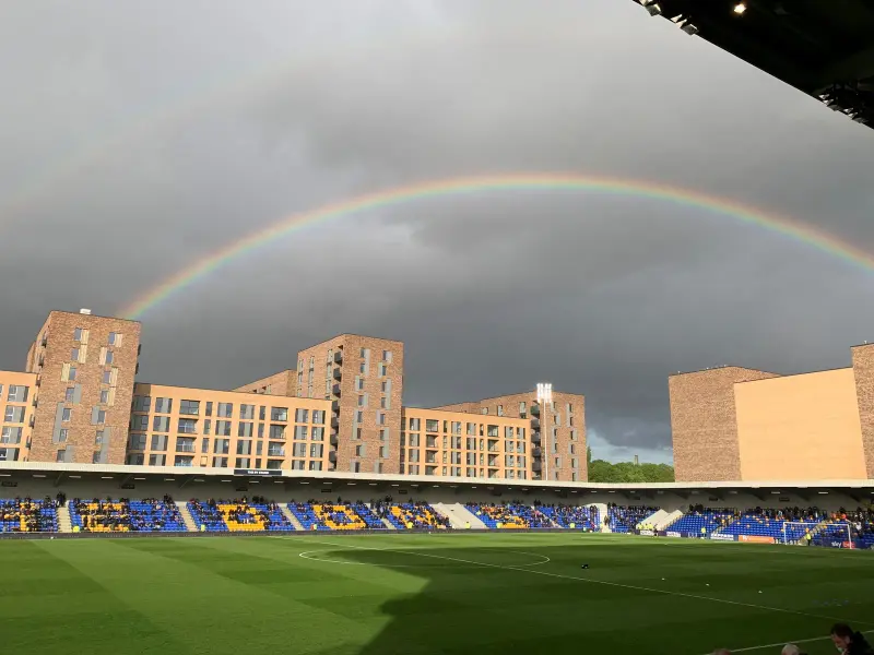 Plough Lane, el estadio del AFC Wimbledon donde el Chelsea recibe a la Real Sociedad.