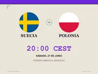 Suecia celebra un triunfo vital tras superar el dominio territorial de Polonia en Sarajevo.