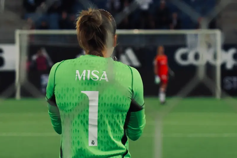 El Real Madrid Femenino durante un encuentro de la Champions League.