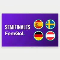 España se enfrentará a Suecia y Alemania a Austria en las semifinales del martes