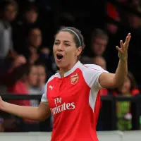 Vicky Losada durante su etapa en el Arsenal Ladies.